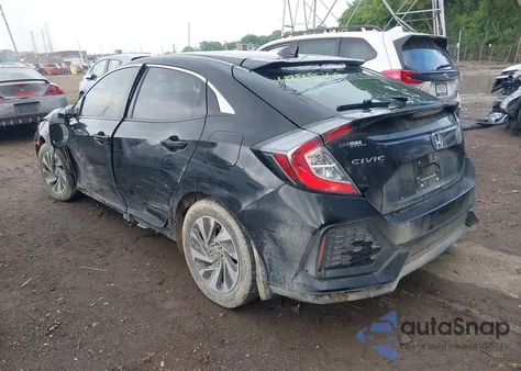 2017 Honda Civic Lx из США, поврежденный, VIN SHHFK7H35HU220290